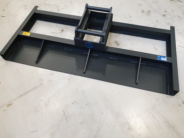 Avjämningsbalk 2,5m S60 med skopa - Bild 3