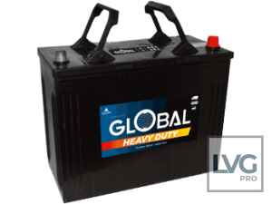 Global 62529 12V 130Ah Öppet