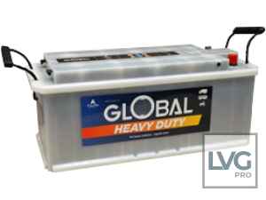 Global 66518 12V 165Ah Öppet