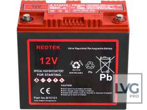 REDTEK Special HR  Batteri 12V 25Ah
