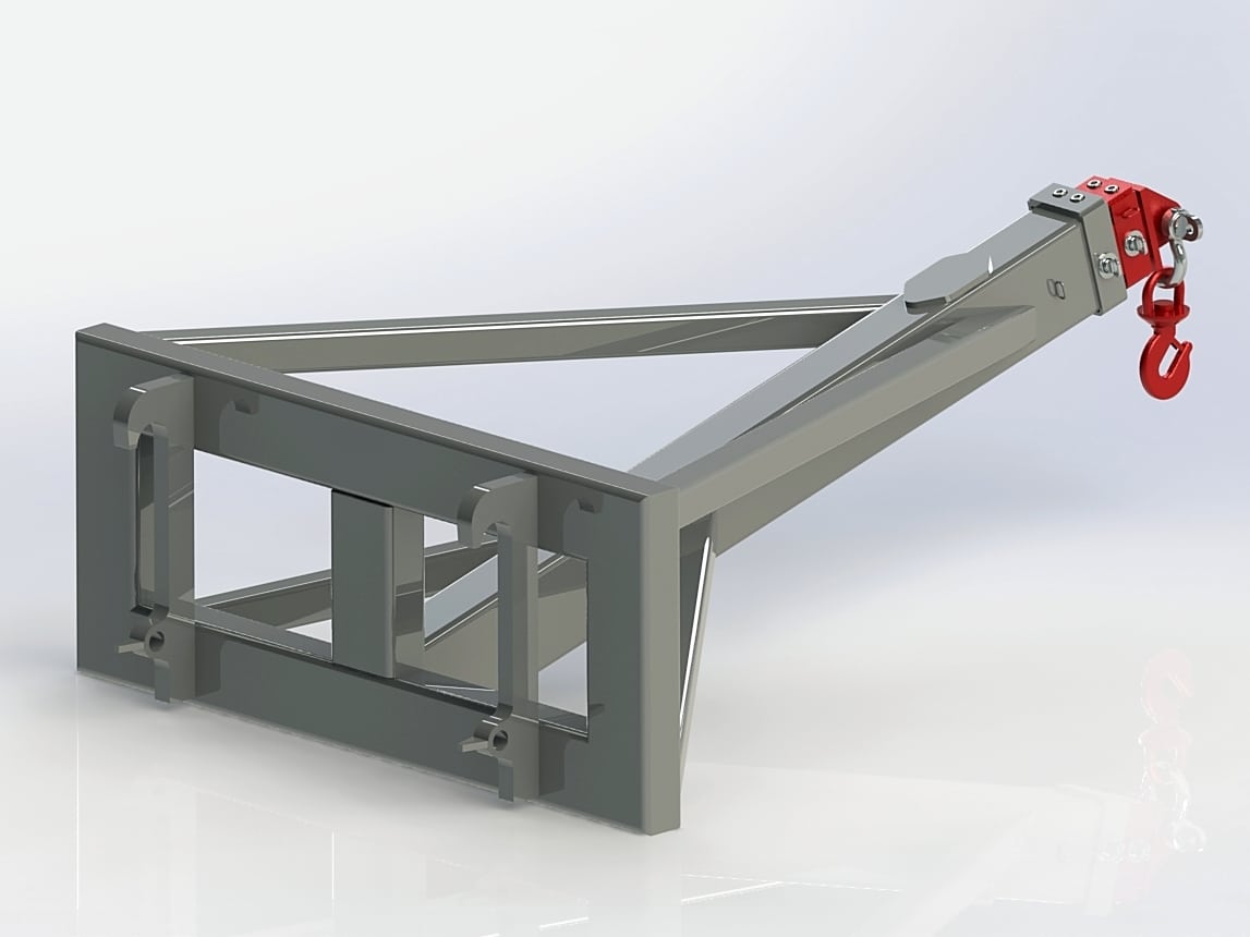 Kranarm 2200kg ZM602 / L30