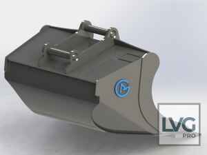 Alternative view of Planeringsskopa S40, 1000mm, 140L