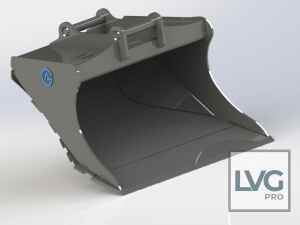Planeringsskopa S60, 1500mm, 650L