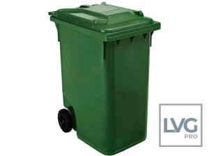 Alternative view of Avfallskärl Weber 360 liter