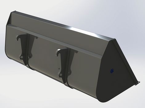 Lättmaterialskopa 2,2m ZM602 / L30