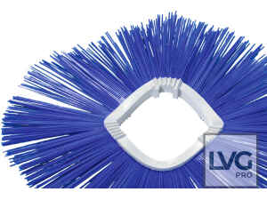 Borstring 700 mm/254 mm, 2,4x3,5 mm